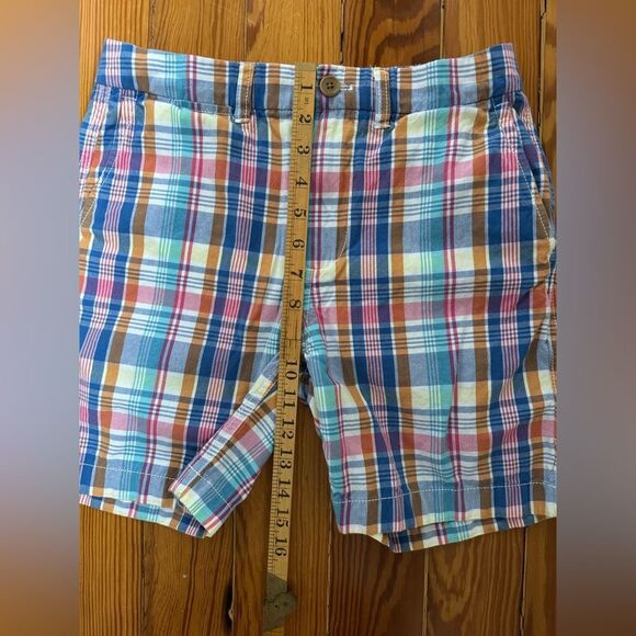 J Crew Plaid Chino Shorts - Picture 4 of 6